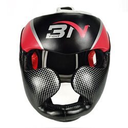 Bn Children's Boxing and Martial Arts Protective Gear, Muay Thai Fighting Headgear, Leg Guards, Chest Protector, Gloves, Youth Taekwondo Set