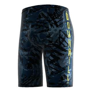 泳裤男防尴尬游泳裤男士泳衣泡温泉平角五分大码新款专业游泳裤