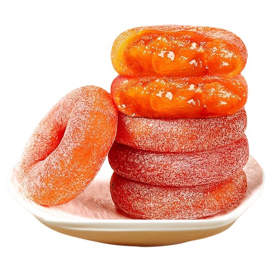 广西霜降流心柿饼独立包装开袋即食非特级休闲果干食品官方旗舰店