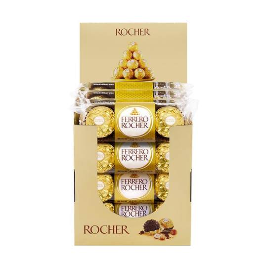 Ferrero Oblea De Avellanas Chocolate 48 Piezas Paquete Para Compartir