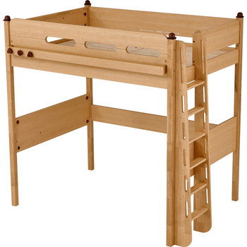 Lin's home children's bunk bed with desk