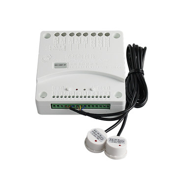 Automatic drainage switch controller liquid level detection