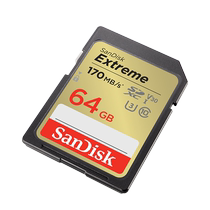 SanDisk Extreme Speed ​​SD Memory Card 64G SLR Memory Card Flash Memory Card Storage Card Flash Memory Card