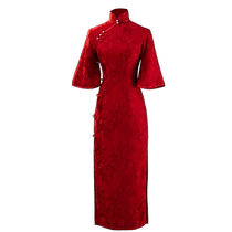 Chanson Xuan (Shi Yin) Bridal Cheongsam Chinese Engagement Toast Dress Small Wedding Red High-end