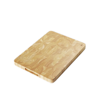 (Self-operated) Likuai imported from Thailand white oak chopping board thickened rubber wood chopping board durable kitchen double-sided chopping board