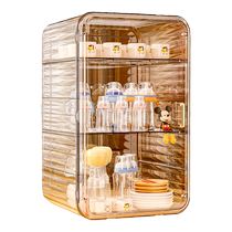 Baby tableware storage box bottle storage box baby-specific food tool storage cabinet chopsticks drain rack cupboard