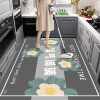 Kitchen moisture-proof floor mats, large area, stain-resistant carpets, water-absorbing and oil-absorbing mats, cuttable mats, household wash-free floor mats