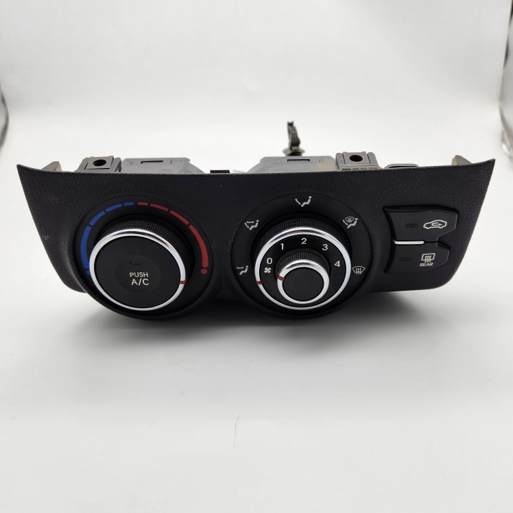เหมาะสำหรับ Kia K2 รุ่นปี 11-16 ปุ่มปรับระดับแอร์แบบดั้งเดิม แผงควบคุมฮีตเตอร์ ชุดควบคุมระบบปรับอากาศ
