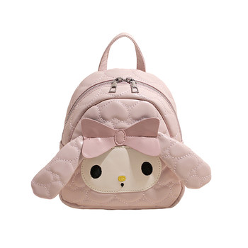 Sweet girly style backpack 2026 new cartoon cute small portable school bag bow tie outing versatile backpack