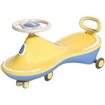 babygo twist car ເດັກນ້ອຍ yo-yo ລົດຜູ້ໃຫຍ່ສາມາດຂັບເຄື່ອນສຸດເພື່ອປ້ອງກັນ rollover 1-3 ປີຂອງຫຼິ້ນເດັກນ້ອຍ swing ລົດ silent