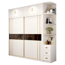Signmaker wardrobe sliding door sliding door cabinet thin new style wardrobe wardrobe home bedroom custom version original ecological back panel
