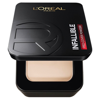 欧莱雅磨皮大王粉饼持久定妆保湿控油遮瑕大牌散粉官方正品