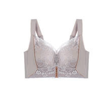 Catman underwear for women with big breasts adjustable tuck-in side breasts seamless lace no wires anti-sagging large size bra