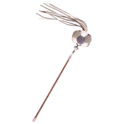 Cat toy fairy cat teasing stick set with feathers and bells, bite-resistant long pole, self-pleasure and boredom relief, cat toys and supplies