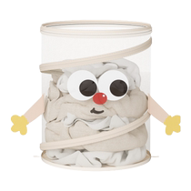 Foldable dirty clothes basket creative cream style dormitory dirty clothes basket childrens large toy bucket storage basket wall hanging