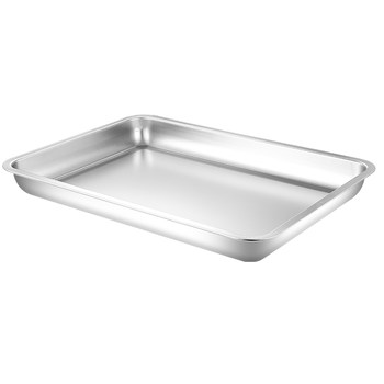 Bbq tray metal stainless steel square tray rectangular rice tray