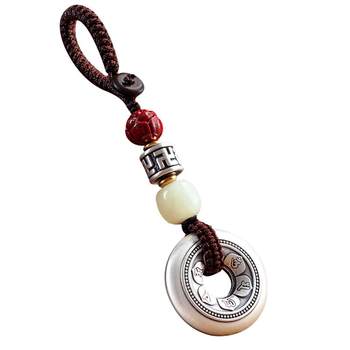 999 pure silver car key pendant, one item, one certificate