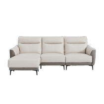 Chivas modern simple light luxury ecological cloud leather small apartment straight living room fabric sofa no wash 2109