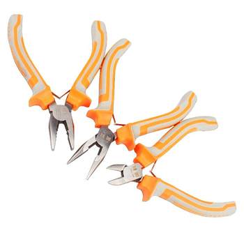Mini pointed mouth multifunctional flat-mouth pliers hardware tool