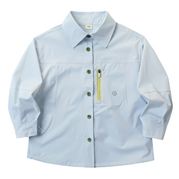 Boys thin long-sleeved shirt summer 2026 new style