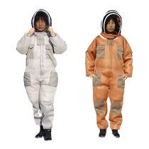 Bee protective clothing special bee-proof clothing for beekeeping and honey collection thickened one-piece bee suit full set of breathable bee-catching clothing