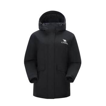 Camel cotton jacket for men and women thickened cotton jacket for outdoor windproof waterproof travel mountaineering clothing