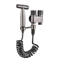 Gun ash toilet companion spray gun flusher full copper faucet bathroom toilet household high pressure nozzle 3148