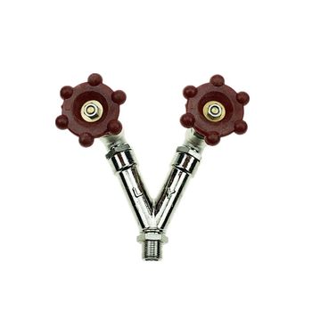 Industrial boiler two-prong steam outlet valve generator