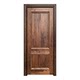 North American black walnut pure wood door interior door solid wood door bedroom door all solid wood whole house custom wardrobe cabinet
