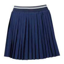 2024 New Kawasaki Badminton Wear Womens Skirt White High-Looking Professional Quick-Drying Pleated Skirt Short Skirt