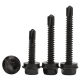 Self-drilling tail outer hexagonal screw color steel tile