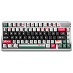 Hp Gt75 Customized Three-Mode Mechanical Keyboard with Side Engraving, Wireless Bluetooth, Dedicated for Gaming and E-Sports, Computer Office Use