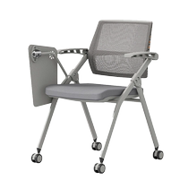 Folding training chair with tableboard meeting chair with written board table chair in one meeting chair training chair