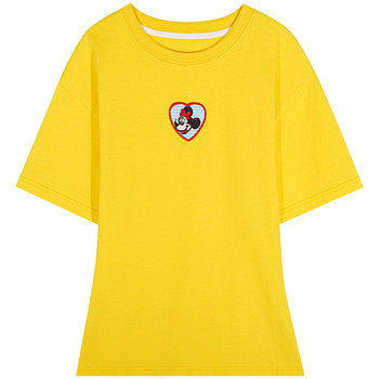Luoluojie short-sleeved waist t-shirt for women slimming