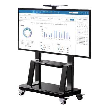 Tv floor stand removable telescopic stand