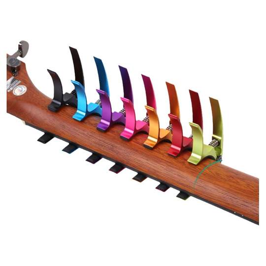 变调夹民谣吉他 电木吉它夹子 尤克里里变音夹 女生通用 吉他品夹