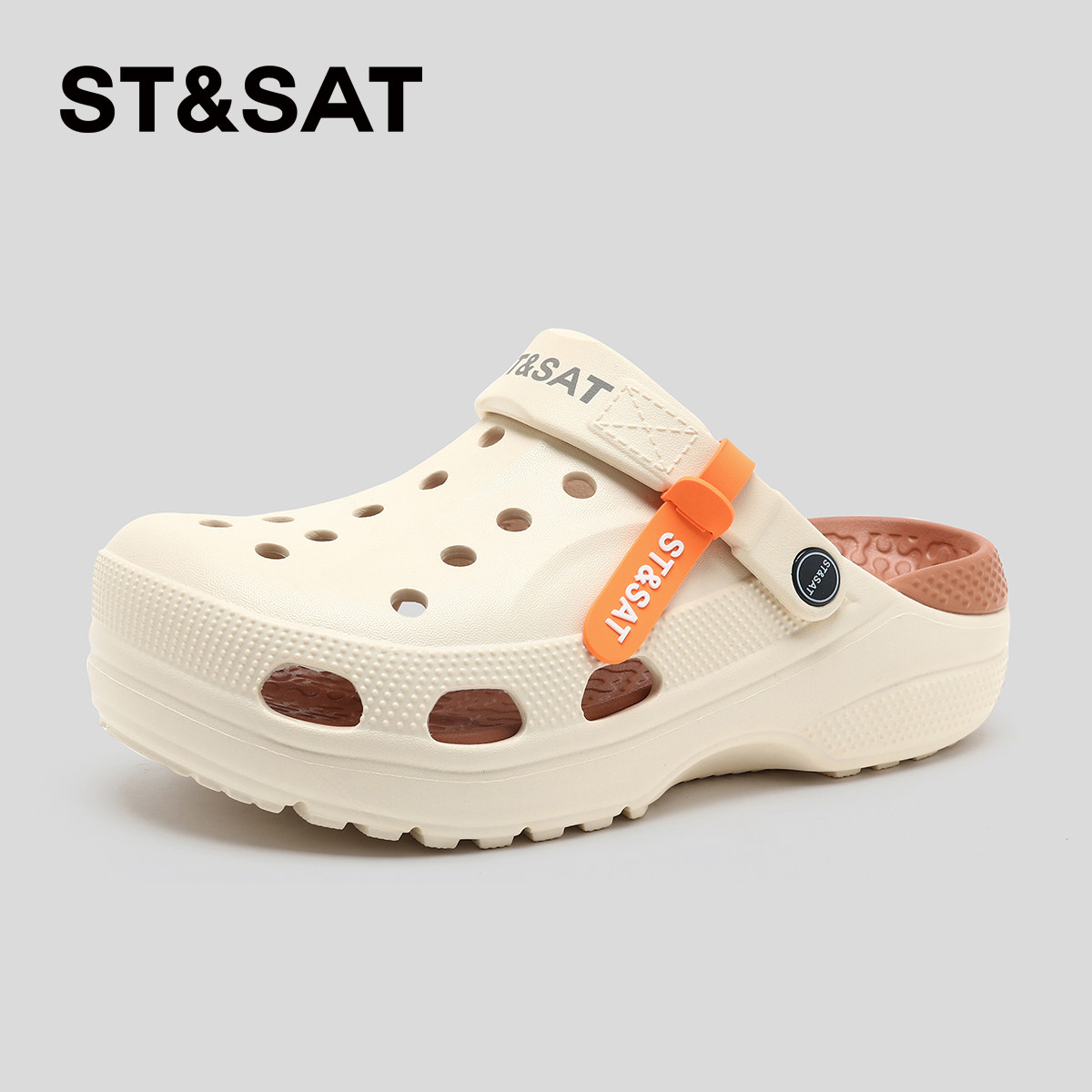 รองเท้าแตะสำหรับผู้ชาย รุ่นใหม่ ฤดูร้อน รองเท้าคีบกันลื่น ปรับความสูงได้ ระบายอากาศ รองเท้าแตะผู้ชาย