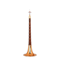 Shengyin Pavilion black sandalwood blood sandalwood red rosewood Guangxi pagoda local irregular suona musical instrument complete set for beginners