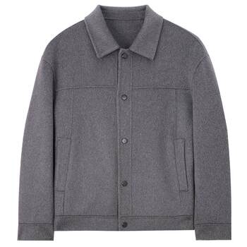 Men's wool cashmere coat mindbridge