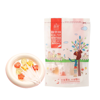 无糖棒棒糖儿童无添加盐非婴幼儿1-2岁零糖零脂健康零食宝宝糖果3