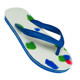 Crab brand rubber flip-flops imported from Thailand