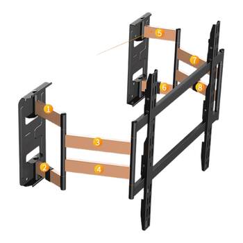 Kaloc tv telescopic hanger ts100max ultra-thin