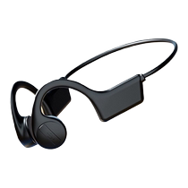 True bone conduction Bluetooth headset for running wireless sports-type non-into-ear bone sensing hanging neck style 2024 new model