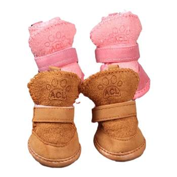 Anti-slip pet shoes dog shoes snow boots
