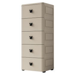 Thickened drawer storage cabinet home living room storage cabinet multi-layer snack storage cabinet bedroom chest of drawers bedside table