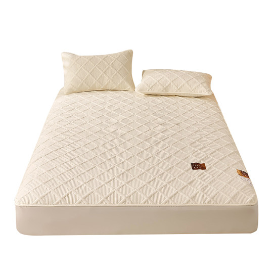 New style 100% cotton thickened quilted anti-slip protective cover