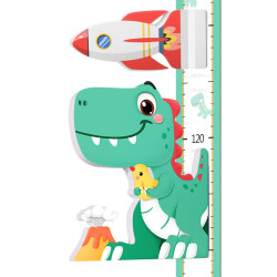 Children's height measurement wall sticker can be removed without damaging the wall. Accurate measuring instrument, ruler, baby's height measurement wallpaper