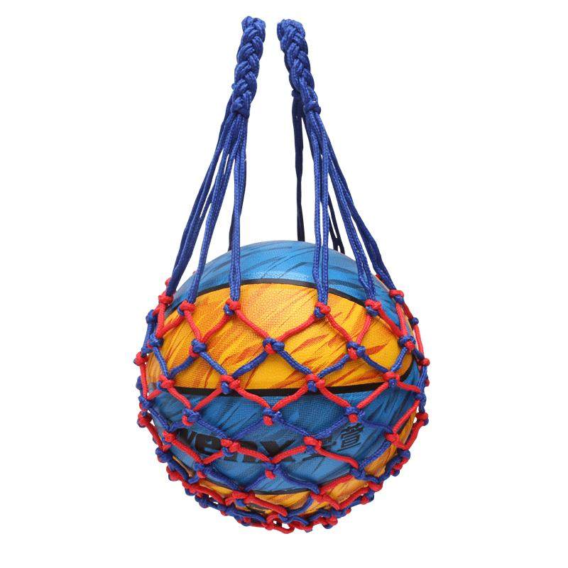 Solid thickened basketball net pocket can hold football, volleyball, etc.