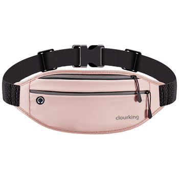 Universal luminous design fashionable sports waist bag for men and women