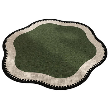 French round carpet, non-slip, waterproof, high-end living room, sofa, coffee table, blanket, computer swivel chair, bedroom bedside floor mat